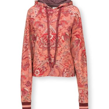 Hoodie Long Sleeve Kyoto Festival Terra Pink