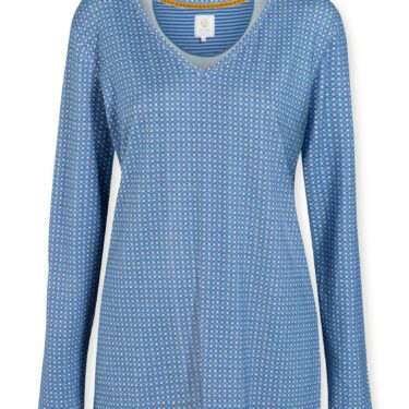 PHW Trice Long Sleeve Star Tile Blue S
