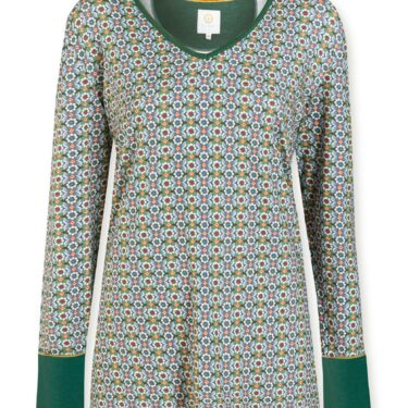 PHW Trix Long Sleeve Star Flower Blue S