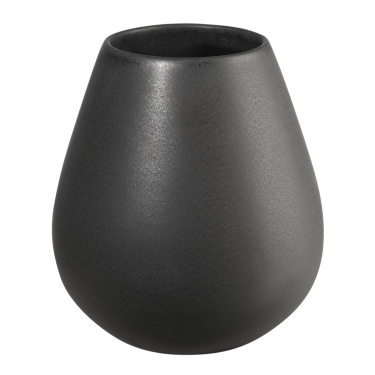 ASA vase, black iron