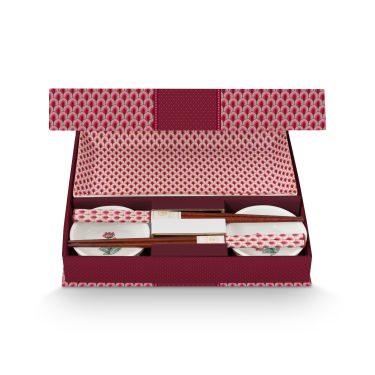 PIP Giftset Round Oriental Flower Festiv