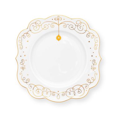 PIP Plate Royal Winter White 17cm