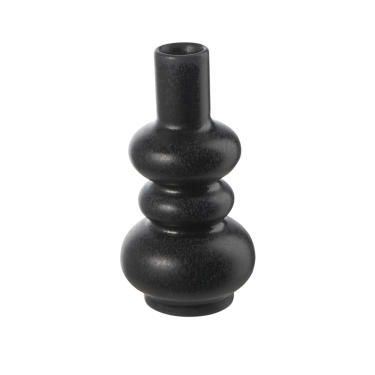 ASA vase, black iron
