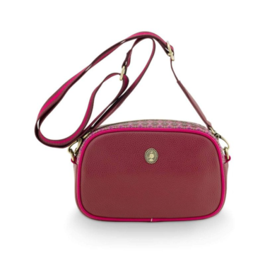 PIP Frida Cross Body Bag Small Red 21x6x