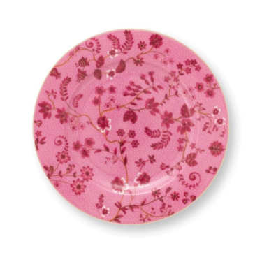 PIP Diskur Jolie Flowers bleikur 17cm