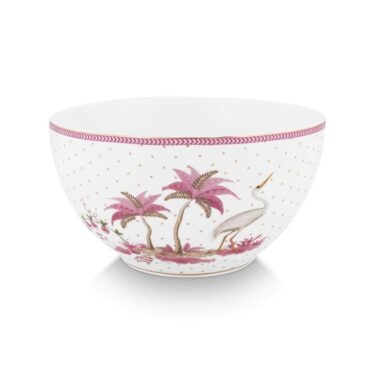 PIP Bowl Jolie Dots Gold Pink 18cm